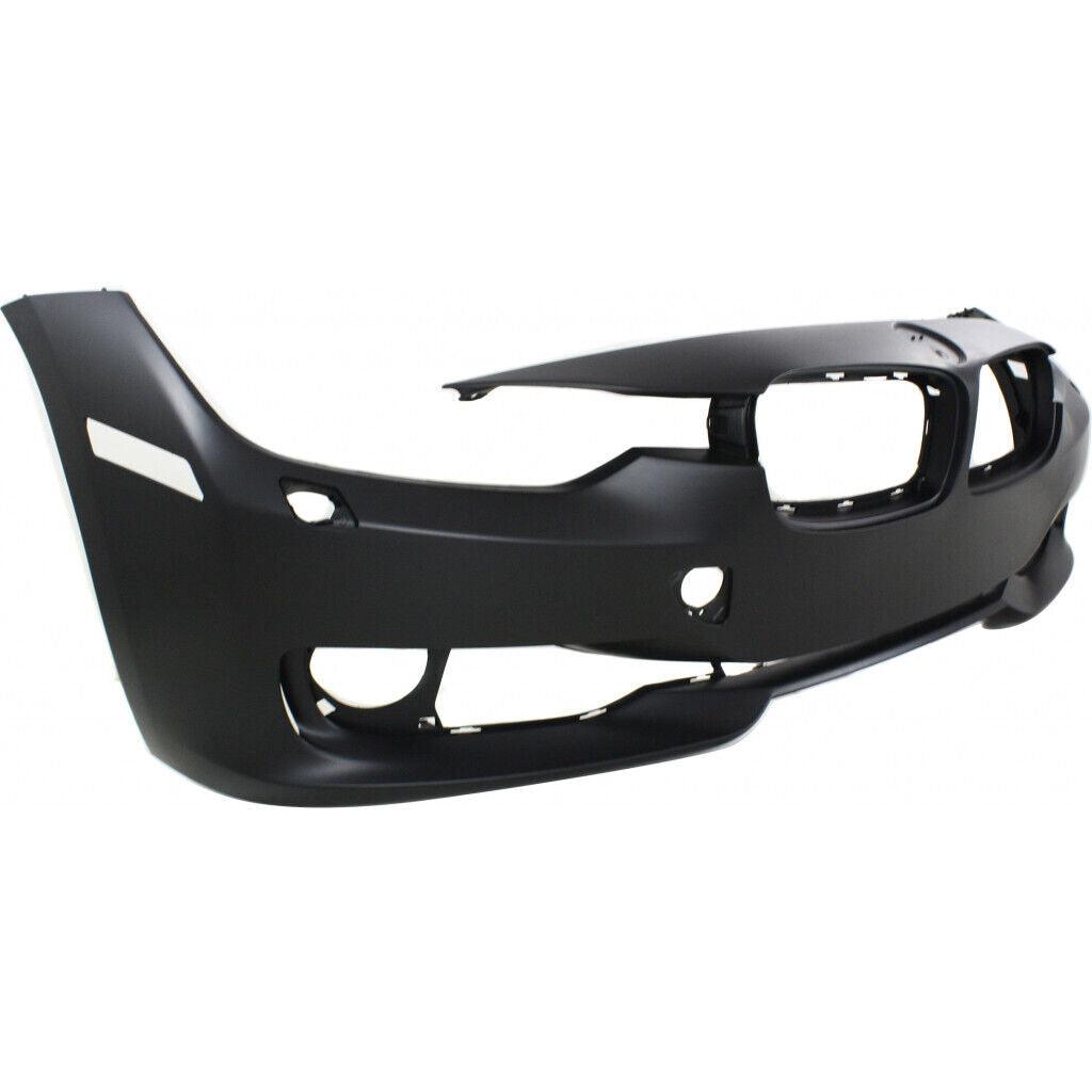 Pare-chocs avant BMW Série 3 Touring 2014-2015 avec lave-glace, sans capteur/caméra/aide au stationnement, sans trou de moulure, apprêté, BM1000260C