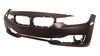 2012-2015 Bmw 3 Series Sedan Bumper Front With Out Sensor/Wash/Cam/Park Distance Control With Out Moulding Hole Primed