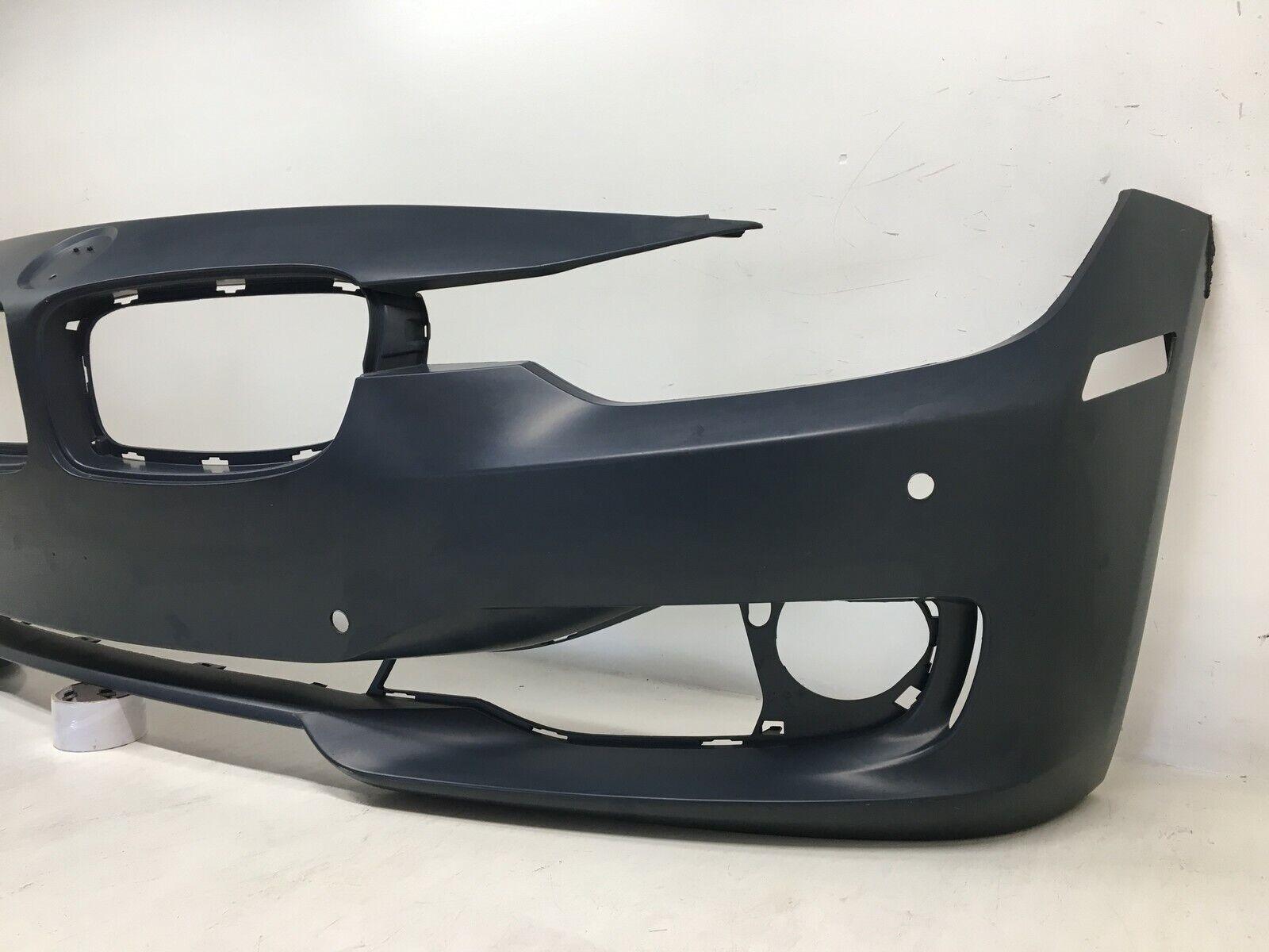 Pare-chocs avant BMW Série 3 Touring 2014-2015 avec capteur/lave-glace, sans trou de came, avec trou de moulure, apprêté, BM1000268C