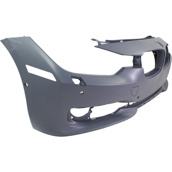 2014-2015 Bmw 3 Series Wagon Bumper Front With Sensor/Wash/Cam With Out Park Distance Control With Moulding Hole Primed Capa