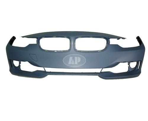 Pare-chocs avant BMW Série 3 Touring 2014-2015 sans capteur/lave-glace/caméra/aide au stationnement, avec trou de moulure, apprêté, BM1000276