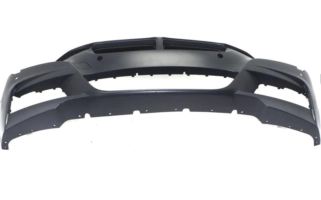 Pare-chocs avant apprêté pour BMW Série 3 Touring (2014-2018) avec pack M, lave-glace, radar de recul et capteurs de stationnement (sans caméra), référence BM1000287C
