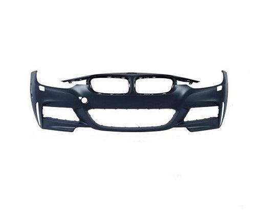 Pare-chocs avant BMW Série 3 Touring 2014-2018 apprêté avec pack M/lave-glace sans capteur de stationnement, BM1000290