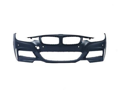 2014-2018 Bmw 3 Series Wagon Bumper Front Primed With M-Pkg/Park Distance With Out Washer/Park Sensor/Camera