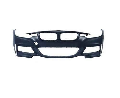 Pare-chocs avant BMW Série 3 Touring 2014-2018 apprêté avec pack M, sans trous pour lave-glaces ni aide au stationnement, BM1000295