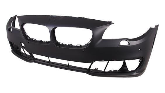 2014-2016 Bmw 5 Series Bumper Front Primed With Out M Pkg/Side Cam With Sensor Hole