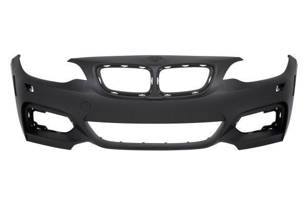 Pare-chocs avant BMW 228i 2014-2016 apprêté sans capteur avec lave-glace/pack M, BM1000330