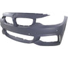 Bumper Front Bmw 4 Series 2014-2016 Without Park Aid/Washer/Camera With Park Assist/M-Pkg Capa , Bm1000337C