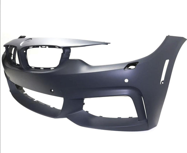 2014-2016 Bmw 428I  Bumper Front With Washer/Park Assist/M-Pkg With Out Park Aid/Camera