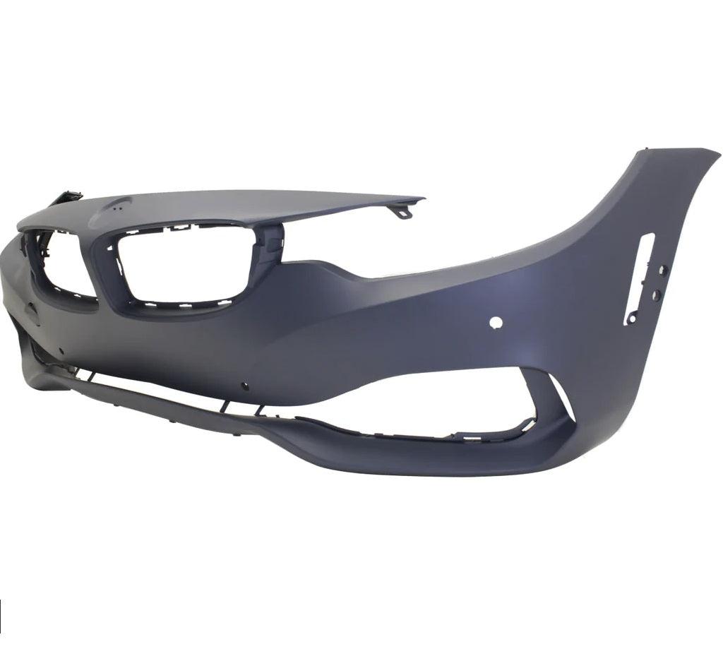 Pare-chocs avant BMW 435i 2014-2016 apprêté avec caméra/assistance au stationnement/distance de stationnement sans lave-glace/pack M, BM1000385