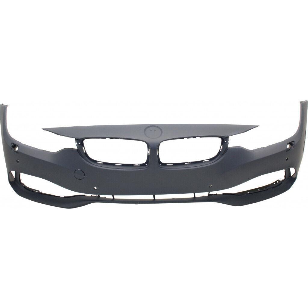 Pare-chocs avant BMW 435i 2014-2016 apprêté avec caméra/assistance au stationnement/lave-glace/indicateur de distance de stationnement sans pack M, BM1000386
