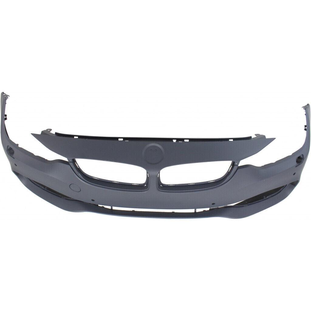 Pare-chocs avant BMW 428i 2015-2016 apprêté sans caméra/pack M/assistance au stationnement avec lave-glace/aide au stationnement, BM1000388
