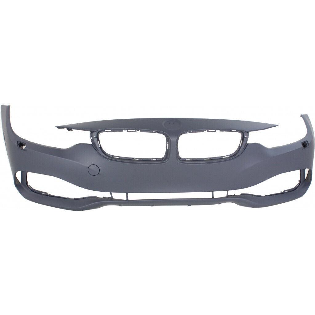 Pare-chocs avant BMW 428i 2014-2016 apprêté sans caméra/pack M/assistance au stationnement/distance de stationnement avec lave-glace, BM1000389