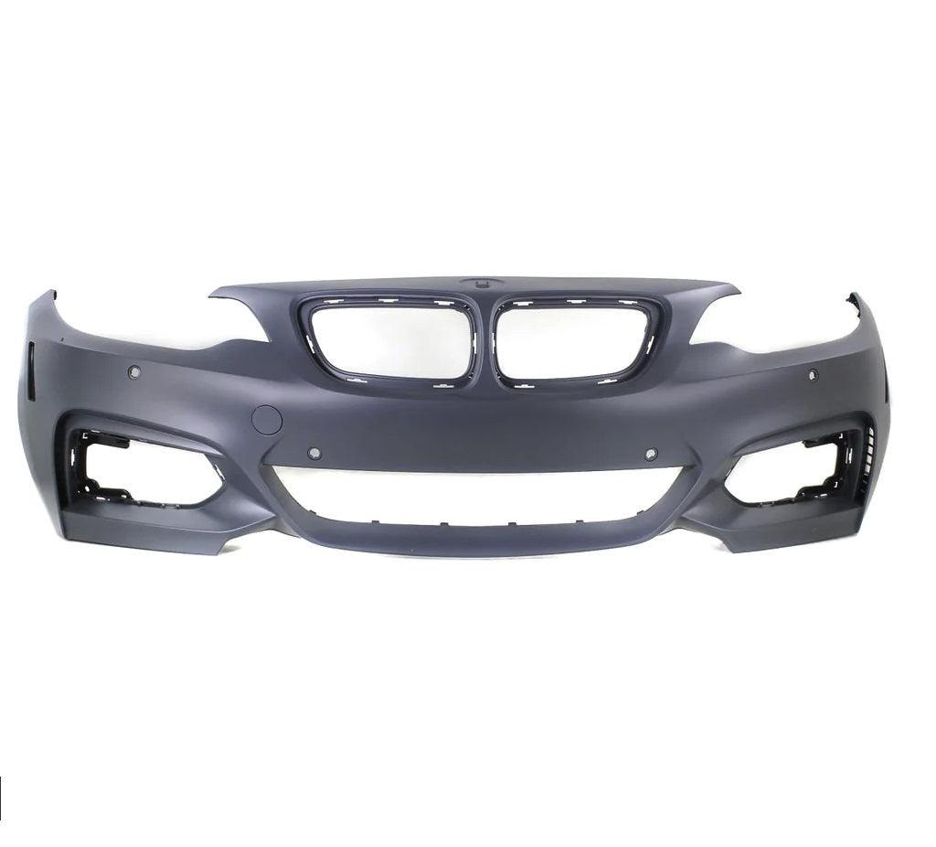 Pare-chocs avant BMW 230i 2017-2021 apprêté sans assistance au stationnement/lave-glace avec aide au stationnement/pack M, BM1000410