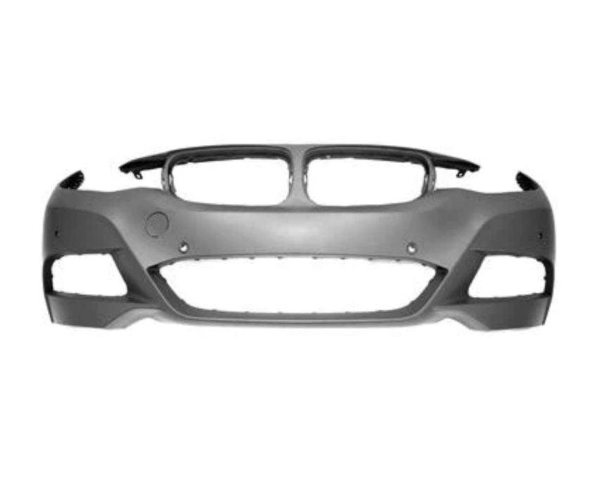 Pare-chocs avant BMW Série 3 Gran Turismo 2014-2019 avec système Surearound, lave-glace, assistance au stationnement, distance de stationnement et pack M, BM1000433