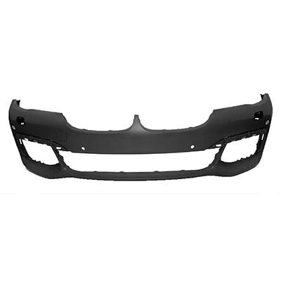 2016-2019 Bmw 7 Series Bumper Front Primed With Park Assist/Park Distance/Washer/M-Pkg