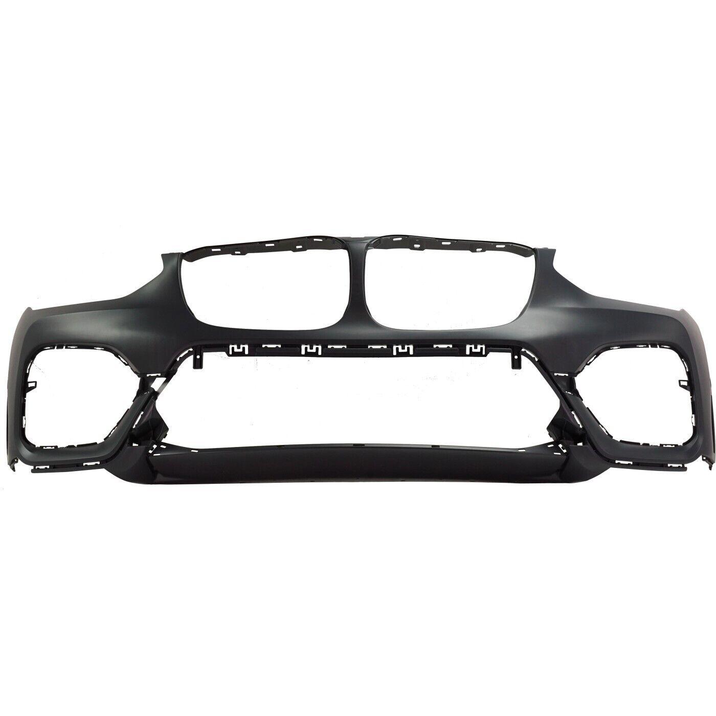 Pare-chocs avant apprêté pour BMW X3 2018-2020, sans assistance au stationnement ni pack M, avec distance de stationnement, pour modèle 30i Luxury, référence BM1000495