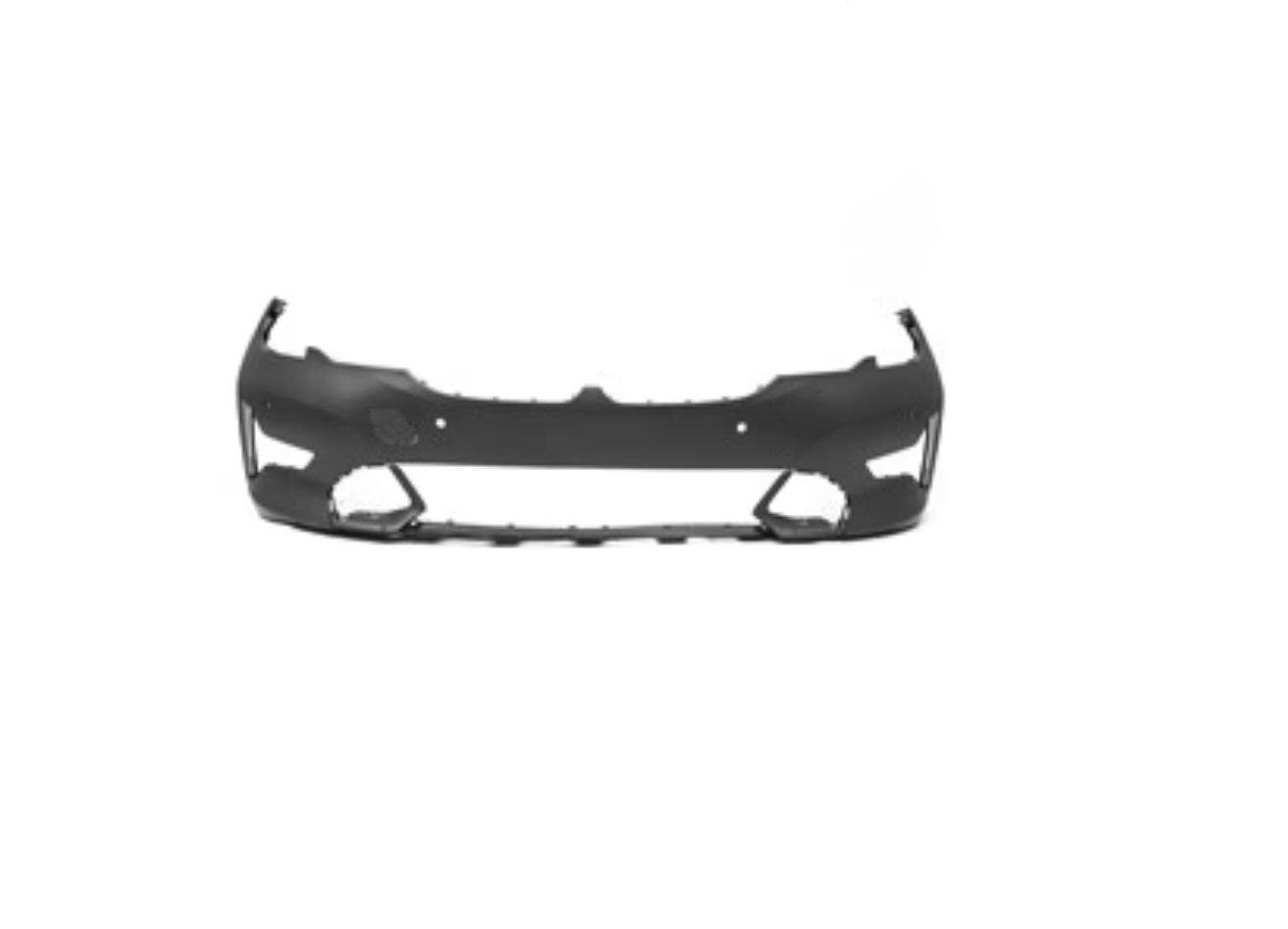 Pare-chocs avant BMW 330i 2019-2021 apprêté sans assistance au stationnement/capteur de distance de stationnement/pack M, BM1000518