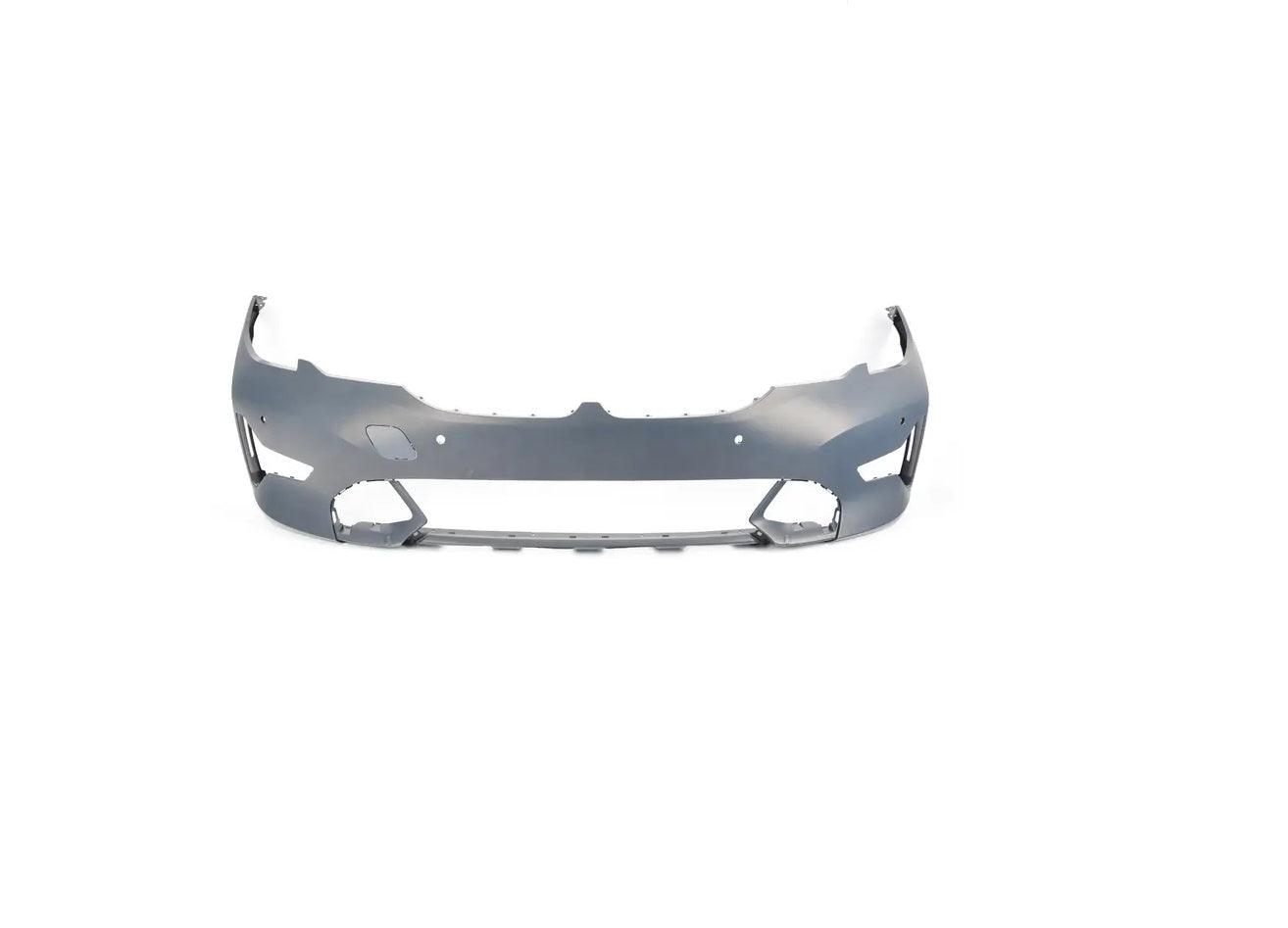 Pare-chocs avant BMW 330i 2019-2021 apprêté sans assistance au stationnement/pack M avec capteur de distance de stationnement, BM1000519