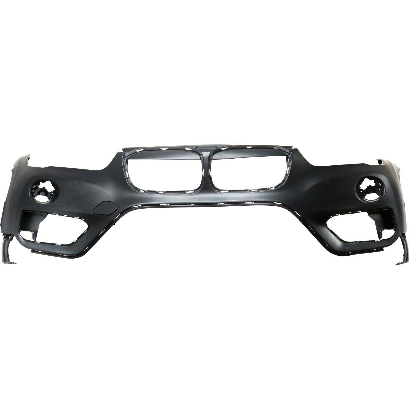 Pare-chocs avant supérieur BMW X1 2016-2019 apprêté sans capteur/lave-glace/pack M, BM1014100