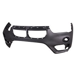 Pare-chocs avant supérieur apprêté pour BMW X1 2016-2019 avec capteur, sans rondelle/M-Pkg Capa, BM1014101C - Hunt Parts