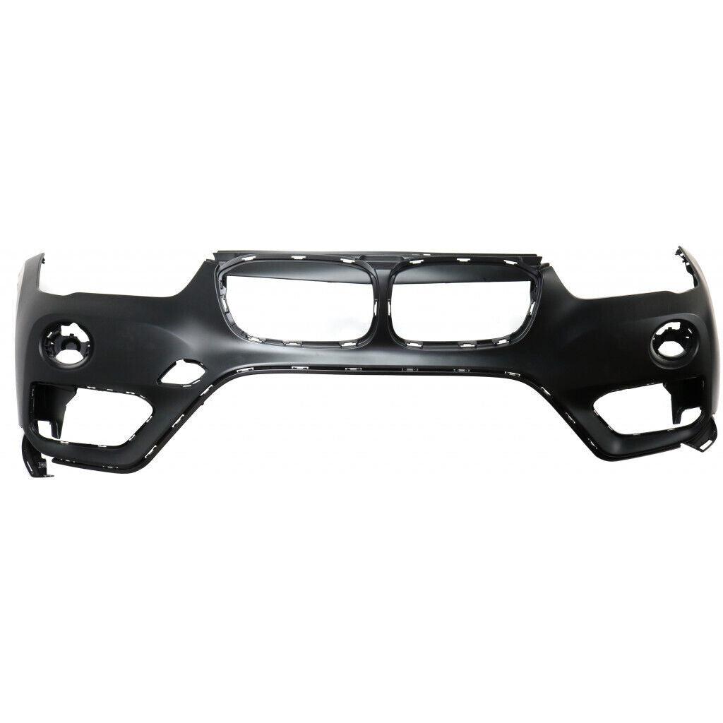 Pare-chocs avant supérieur BMW X1 2016-2019 apprêté avec capteur sans lave-glace/Pack M, BM1014101