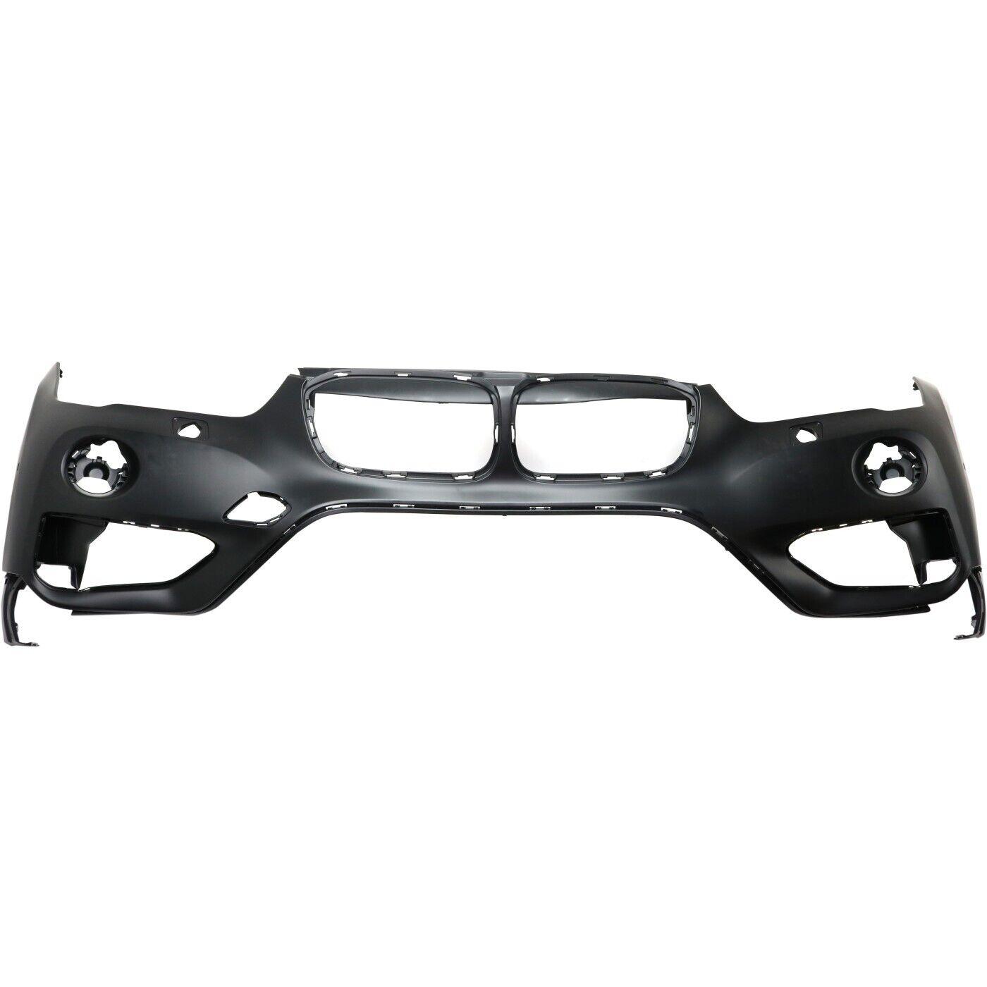 Pare-chocs avant supérieur BMW X1 2016-2019 apprêté avec capteur/lave-glace sans pack M, BM1014103