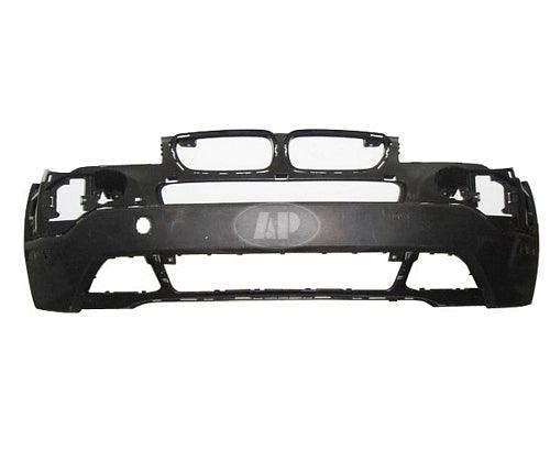 Pare-chocs avant BMW X3 2007-2010 sans trou pour capteur, capuchon apprêté, BM1015102C