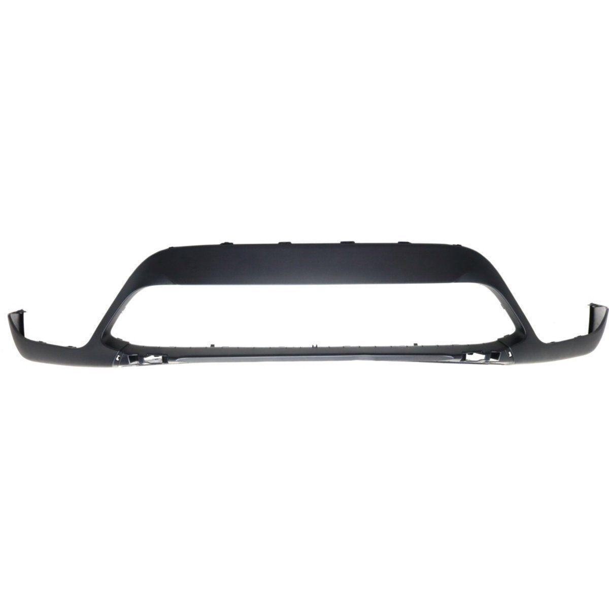Pare-chocs inférieur avant texturé pour BMW X1 2016-2019 (sans capteur/pack M), compatible avec plaque de protection, BM1015105