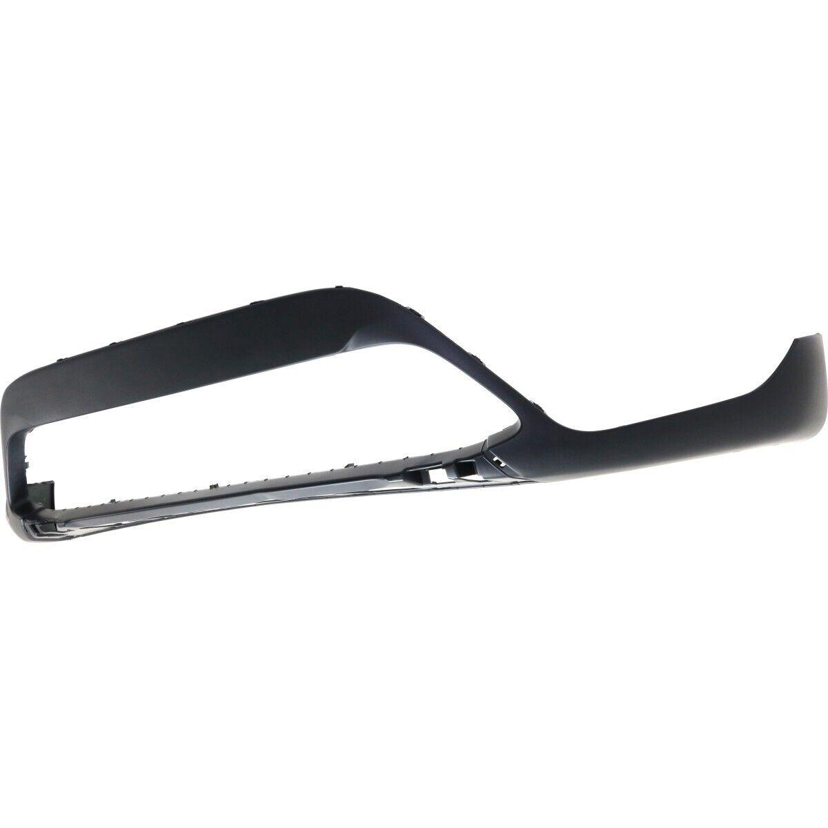Pare-chocs inférieur avant texturé pour BMW X1 2016-2019 (sans capteur/pack M), compatible sans plaque de protection, BM1015109