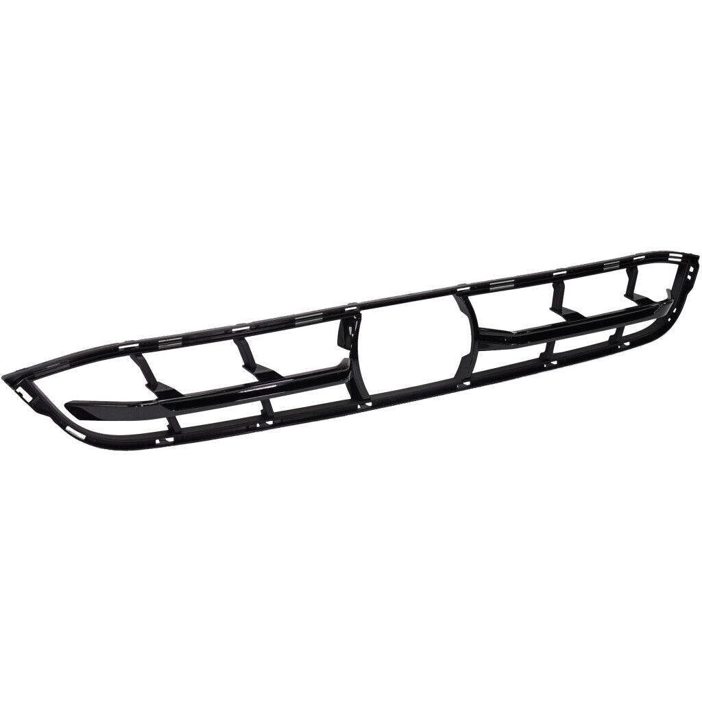 Calandre inférieure centrale BMW X3 2018-2020, noir texturé, compatible avec régulateur de vitesse actif sans pack M, BM1036196