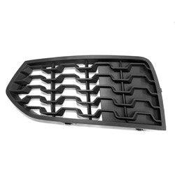 Cache antibrouillard avant côté conducteur pour BMW 228i (2014-2016), noir texturé, coupé/cabriolet, référence BM1038158