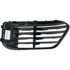 2016-2019 Bmw X1 Grille Lower Driver Side Matte Black With Out Sensor Base Model