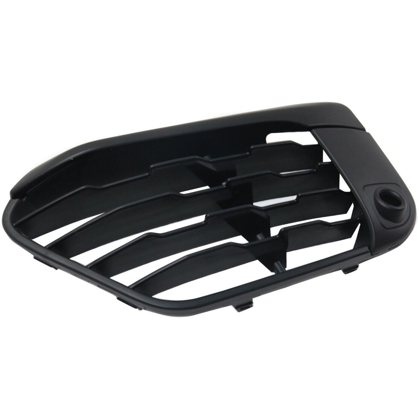 Calandre inférieure côté conducteur BMW X1 2016-2019 Noir mat avec capteur, modèle de base, BM1038204