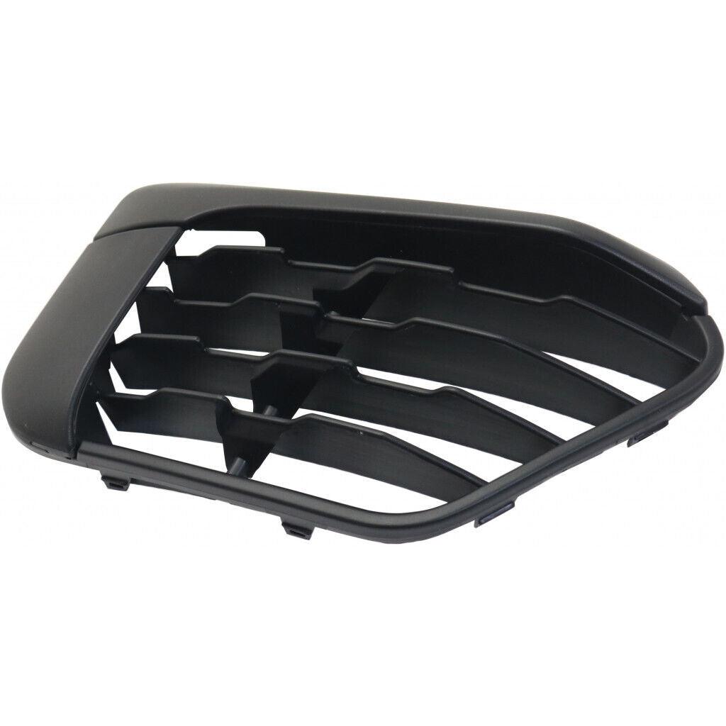 Calandre inférieure côté passager pour BMW X1 2016-2019, noir mat, sans capteur, modèle de base, BM1039203