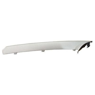 Moulure de calandre côté conducteur pour BMW Série 5 (2014-2016) avec antibrouillards de série, couleur argent, référence BM1046131