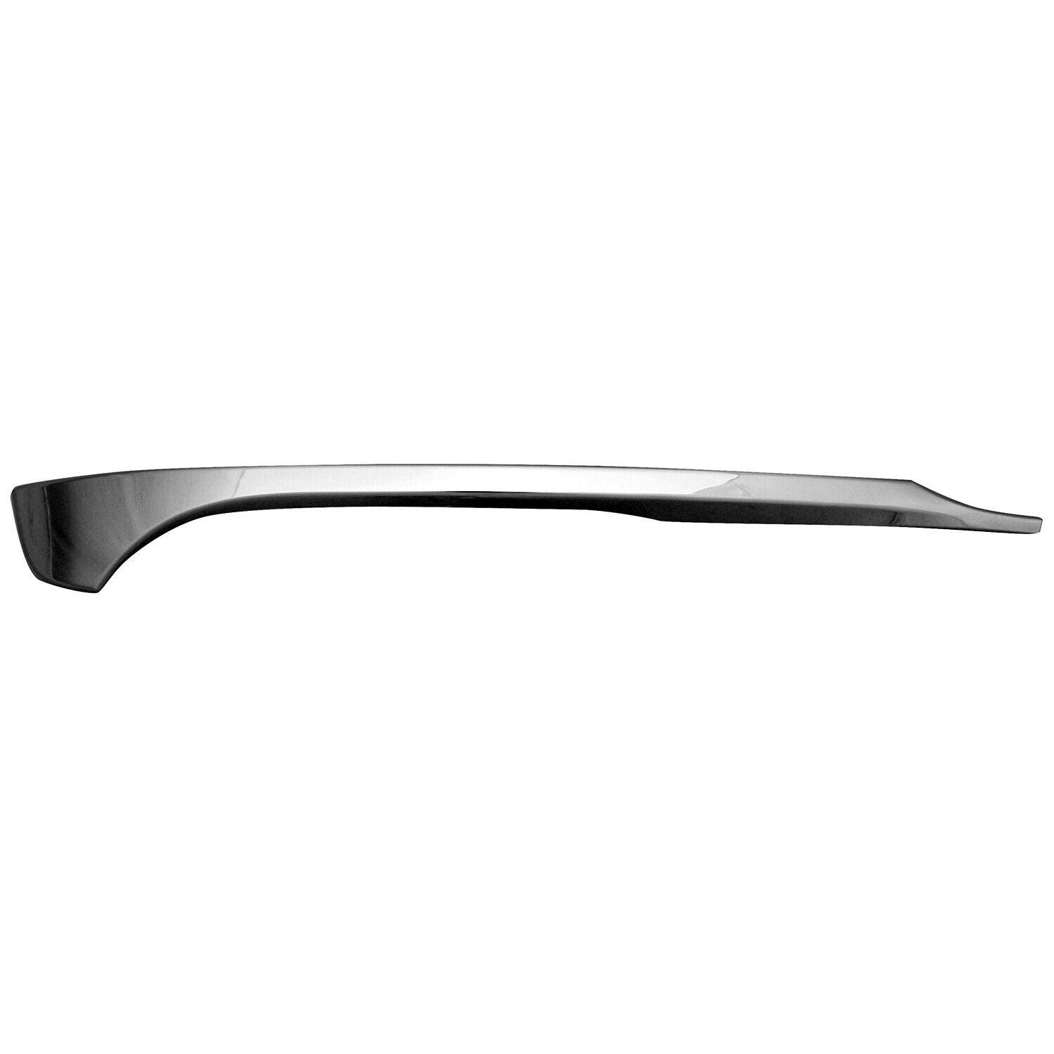 Moulure de pare-chocs avant supérieure côté conducteur, chromée, pour BMW Série 7 (2016-2019), sans pack M, référence BM1046145