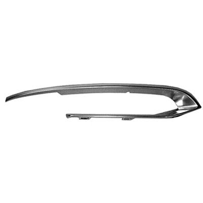 Moulure de calandre chromée côté passager avant pour BMW Série 5 2014-2016 sans pack M avec finition Modern Line, BM1047132