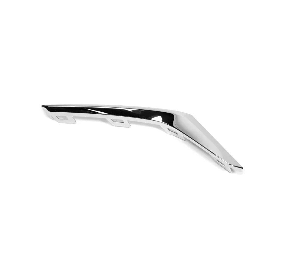 Moulure de calandre inférieure côté passager BMW 330i 2019-2021, finition chromée, Luxury Line, BM1047152