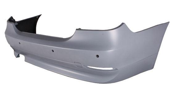 Pare-chocs arrière BMW Série 5 2004-2007 Gris apprêté avec capteur, sans pack M, Capa, BM1100139C