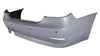 2004-2007 Bmw 5 Series Bumper Rear Primed Gray With Sensor With Out M Pkg