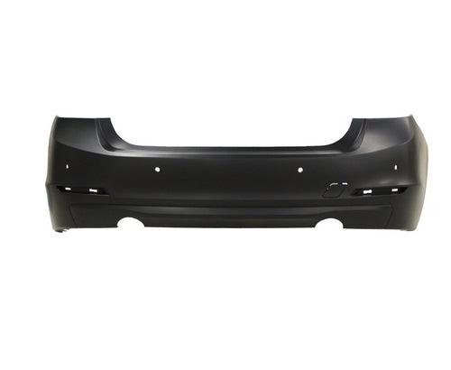 Pare-chocs arrière BMW Série 3 Berline 2012-2015 apprêté avec capteur sans moulure (essence) (F30 335i) Capa, BM1100258C
