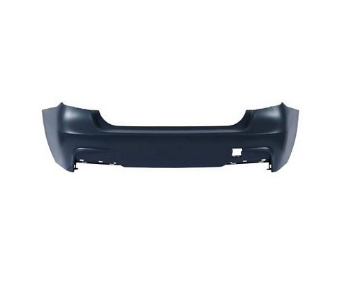 Pare-chocs arrière apprêté pour BMW Série 3 Berline (2013-2018) avec pack M, référence BM1100260U - Hunt Parts