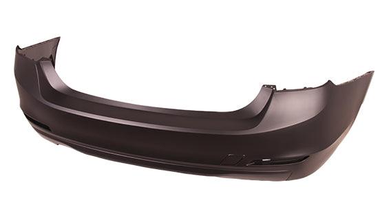 2012-2015 Bmw 3 Series Sedan Bumper Rear Primed With Out Sensor With Out Moulding (Gas) (F30 328I) Capa