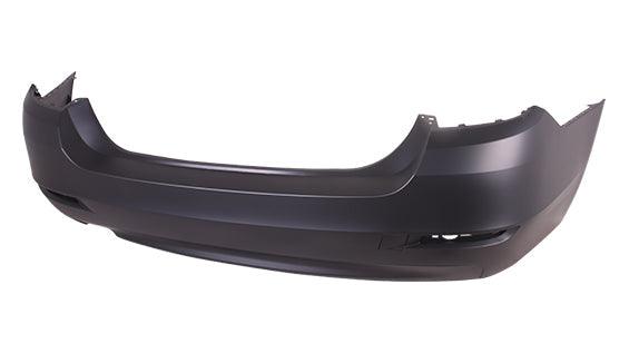 Pare-chocs arrière BMW Série 5 2014-2016 apprêté 528 standard sans chrome/trou pour capteur, BM1100321
