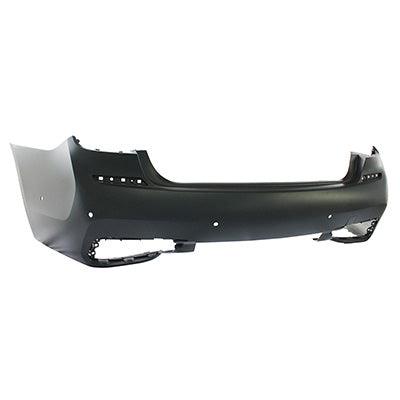 2016-2019 Bmw 7 Series Bumper Rear Primed With M Pkg/6 Sensor Hole Sedan