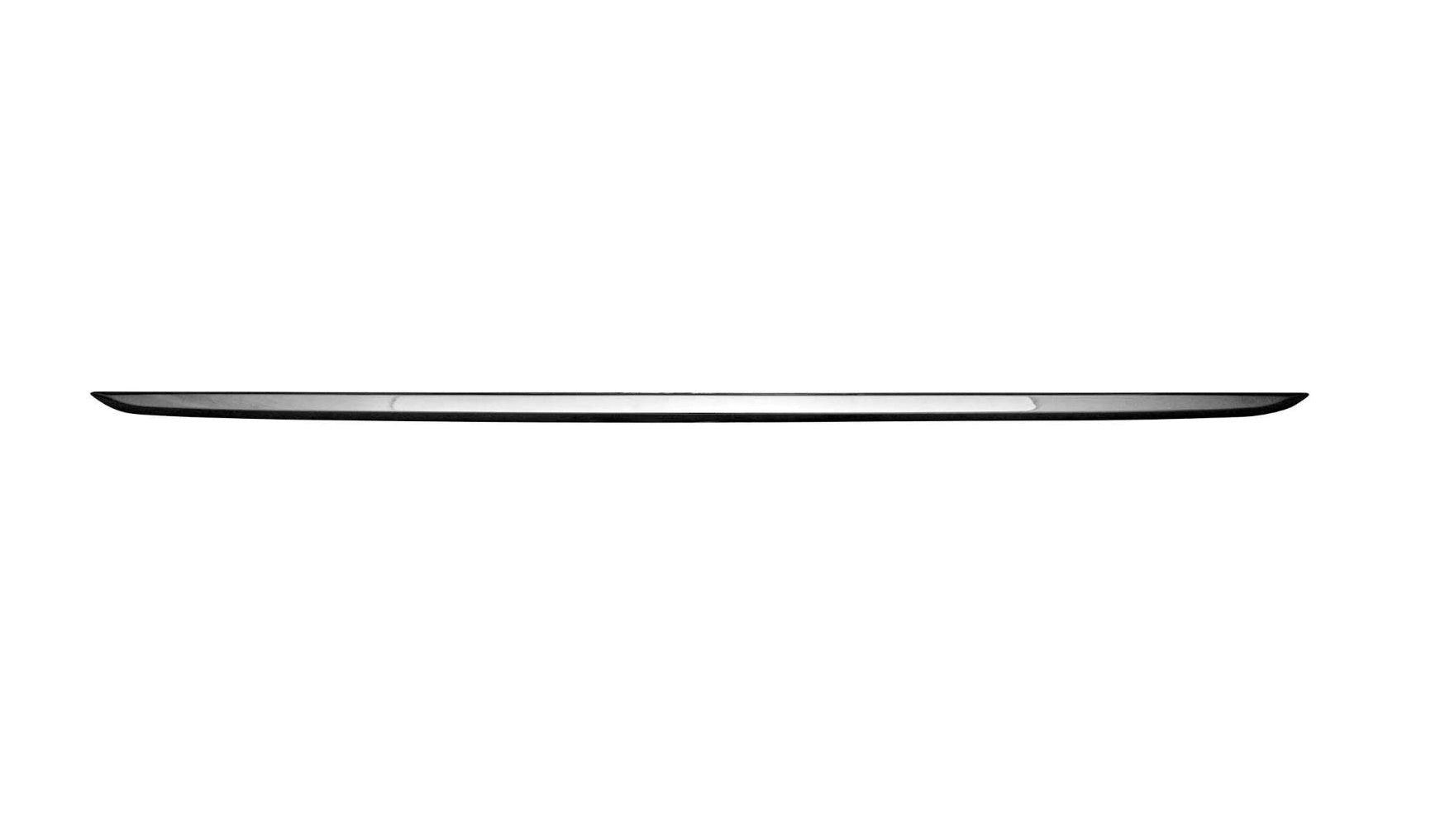 Moulure de pare-chocs arrière centrale chromée pour BMW Série 5 (2017-2019) sans pack M, BM1144132