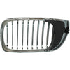 2002-2005 Bmw 3 Series Wagon Grille Passenger Side Chrome.Black