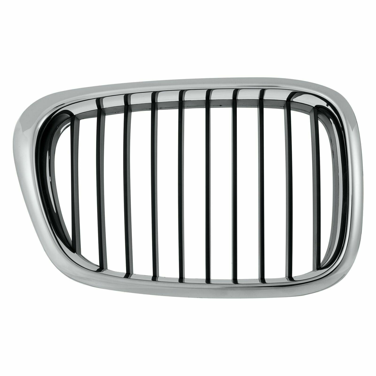 Calandre côté passager BMW Série 5 2001-2003 Chrome/Noir 525I/530I, BM1200139