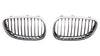 2004-2010 Bmw 5 Series Grille Driver Side Chrome.Black